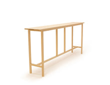 Load image into Gallery viewer, Minimalist Sofa Table | solid wood entry hallway table