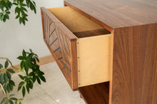 Load image into Gallery viewer, SLW Side Table - modern walnut side table &amp; nightstand