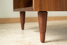 Load image into Gallery viewer, SLW Side Table - modern walnut side table &amp; nightstand