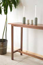 Load image into Gallery viewer, Minimalist Sofa Table | solid wood entry hallway table