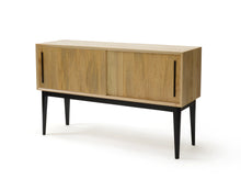 Load image into Gallery viewer, Record Cabinet | sliding door sideboard