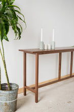 Load image into Gallery viewer, Minimalist Sofa Table | solid wood entry hallway table