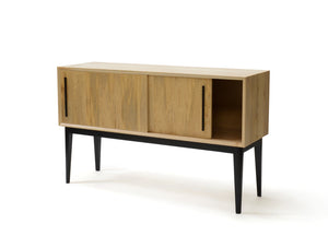 Record Cabinet | sliding door sideboard