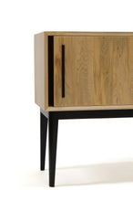 Load image into Gallery viewer, Record Cabinet | sliding door sideboard