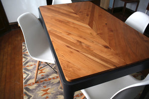 Clifton Dining Table | minimalist solid wood table