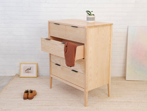 Josefine Dresser | modern solid wood cabinet with drawers