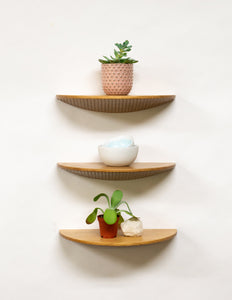 Sea Shelf | small wood floating shelf