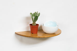 Sea Shelf | small wood floating shelf