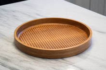 Load image into Gallery viewer, Fluted Tray | round serving tray