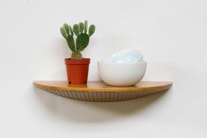 Sea Shelf | small wood floating shelf