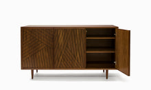 Load image into Gallery viewer, SLW Cabinet | modern walnut sideboard