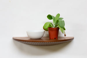 Sea Shelf | small wood floating shelf